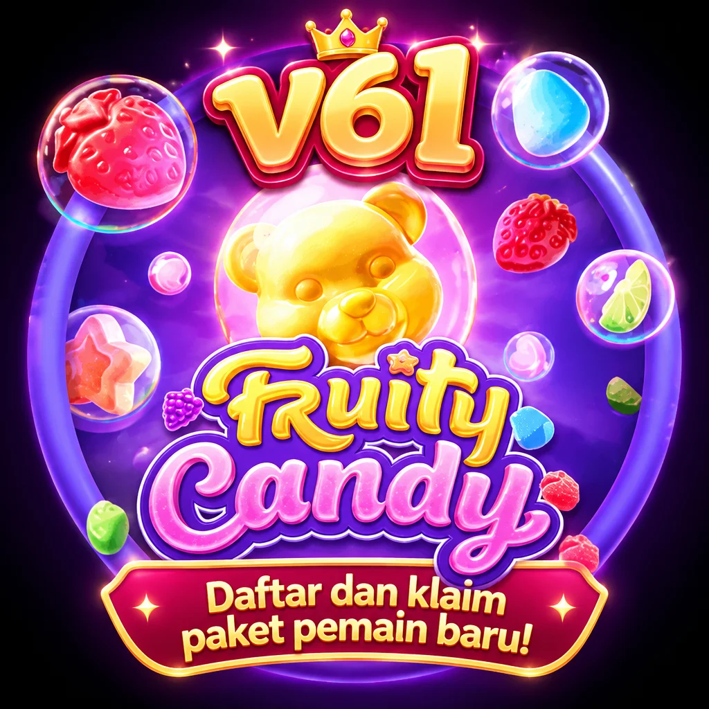 v61 · Fruity Candy · Tampilan permainan